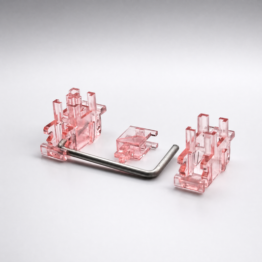 Keyzen Studio DH Studio ICE Pink Adaptive PCB Mount Stabilizers