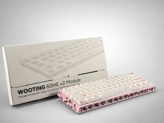Keyzen Studio Spring Sakura X Wooting 60 HE V2