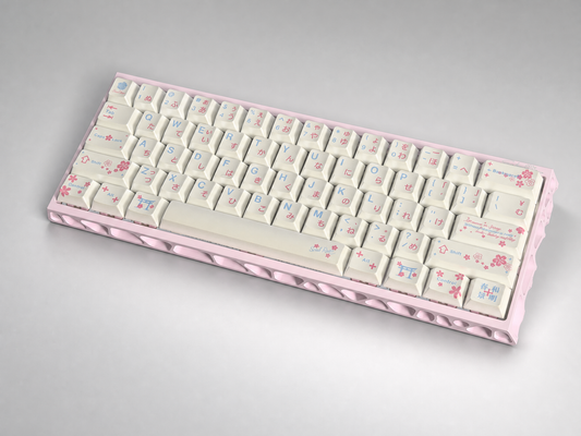 Keyzen Studio Spring Sakura X Wooting 60 HE V2