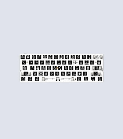 Wooting 60HE V2 Module Joint-Spacebar Version