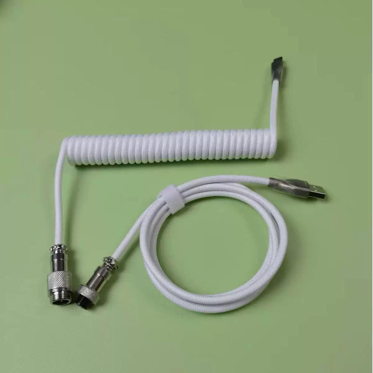 Keyzen Studio 8K Circular Connector Cable Snow Shine Xueyao