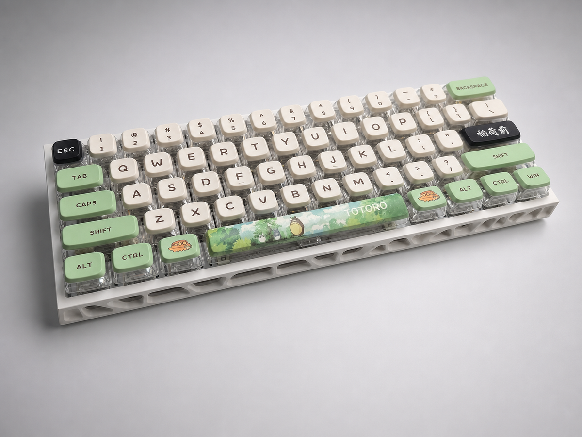 Keyzen Studio Summer & Totoro X Wooting 60 HE V2