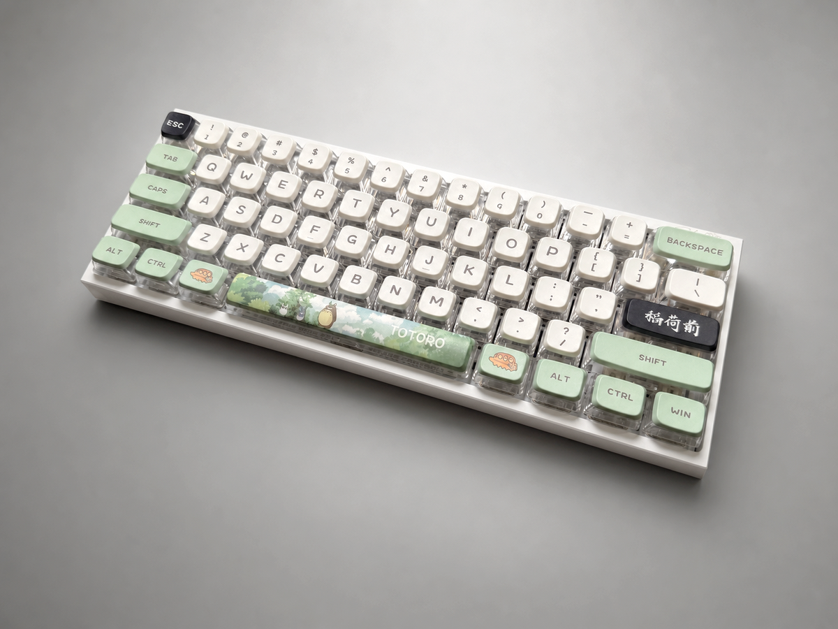 Keyzen Studio Summer & Totoro X Wooting 60 HE V2