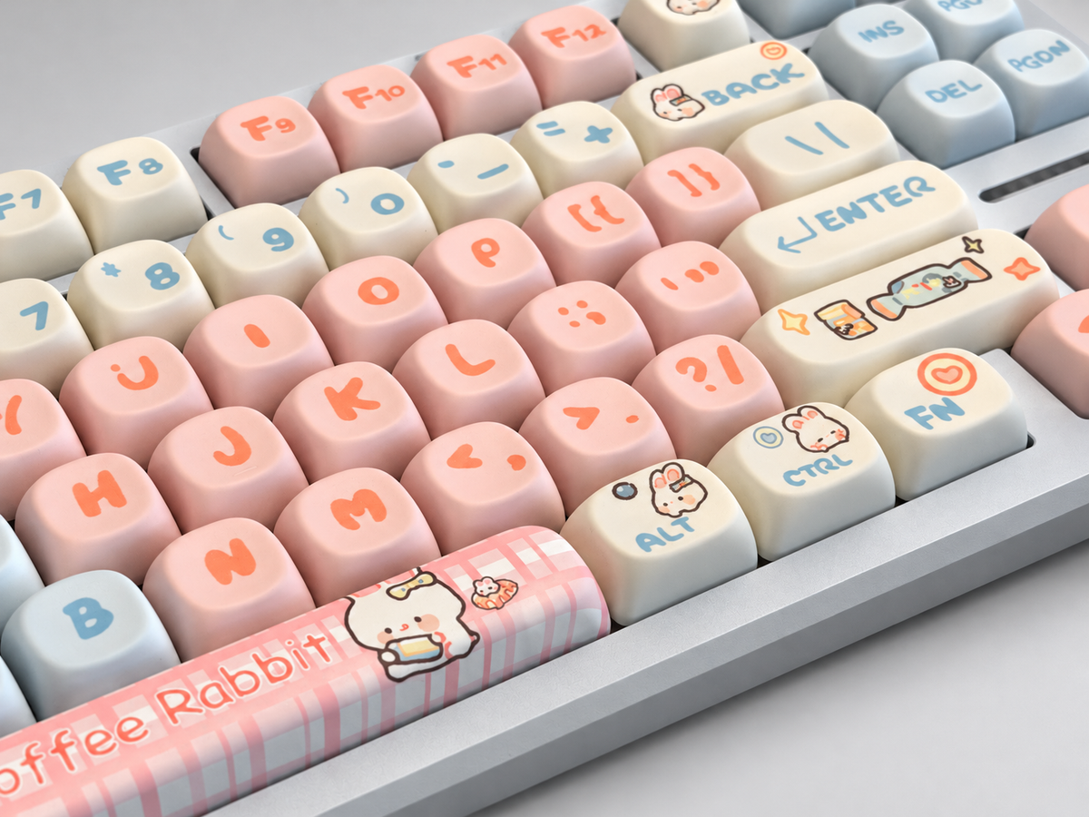 Keyzen Studio Baby Blue Bunny X Wooting 80 HE