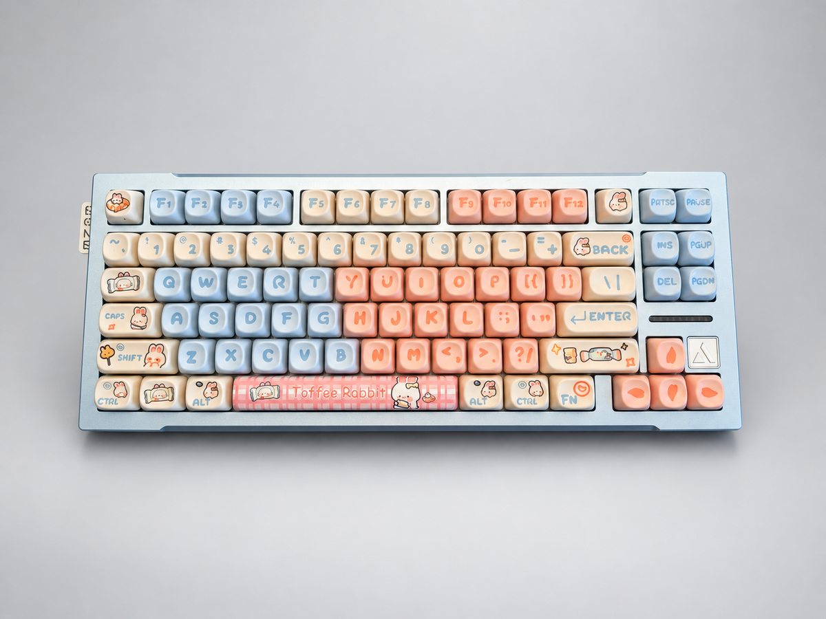 Keyzen Studio Baby Blue Bunny X Wooting 80 HE