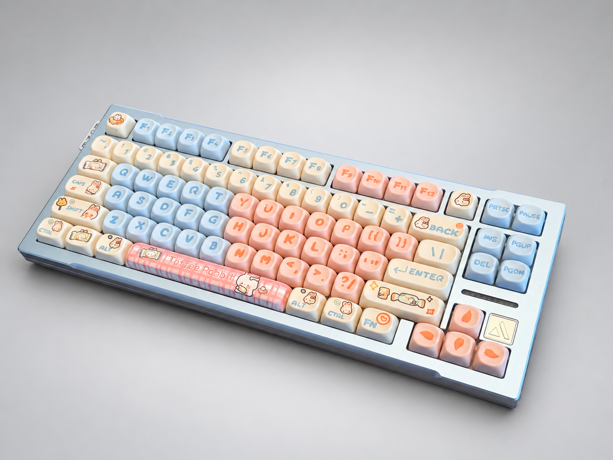 Keyzen Studio Baby Blue Bunny X Wooting 80 HE