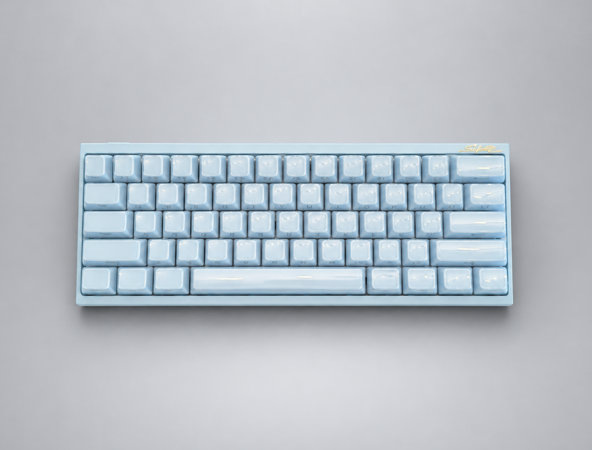 Keyzen Studio Blue Jelly X Wooting 60 HE V2