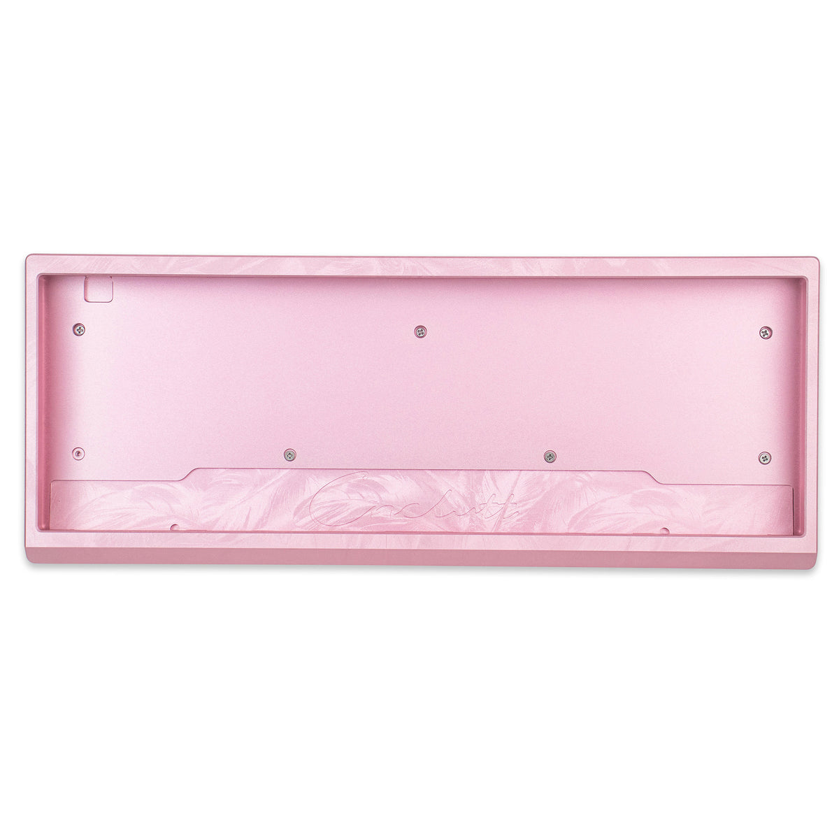 Keyzen Studio CLT60 Feather-Pattern Aluminum Case