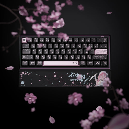 Keyzen Studio Spring Pearl-Effect OEM Keycap Set