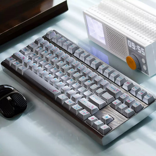 Silver Spring Pearl-Effect OEM Keycap Set