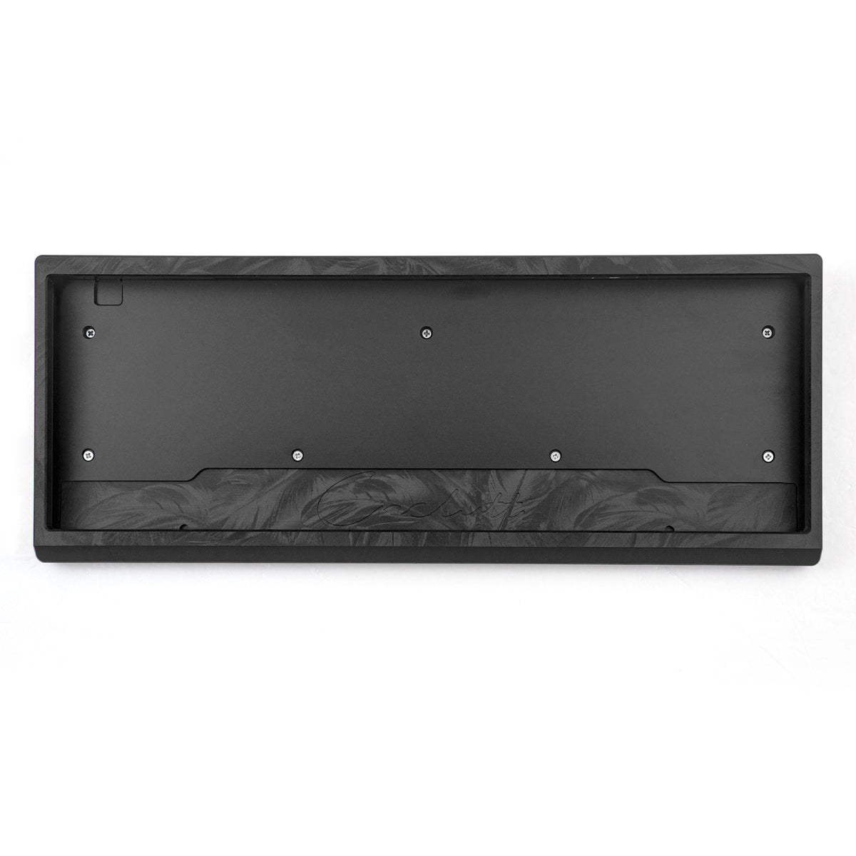 Keyzen Studio CLT60 Feather-Pattern Aluminum Case