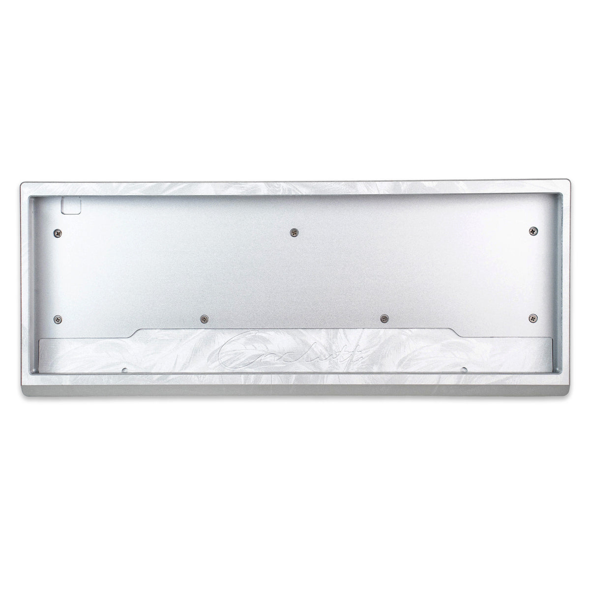 Keyzen Studio CLT60 Feather-Pattern Aluminum Case