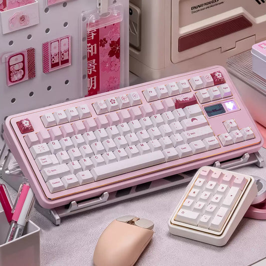 Keyzen Studio Spring Pearl-Effect OEM Keycap Set