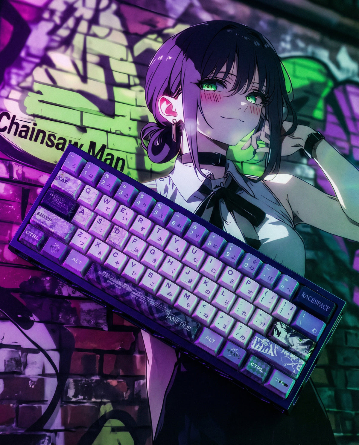 Keyzen Studio Chainsaw Man: Reze X Wooting 60 HE V2