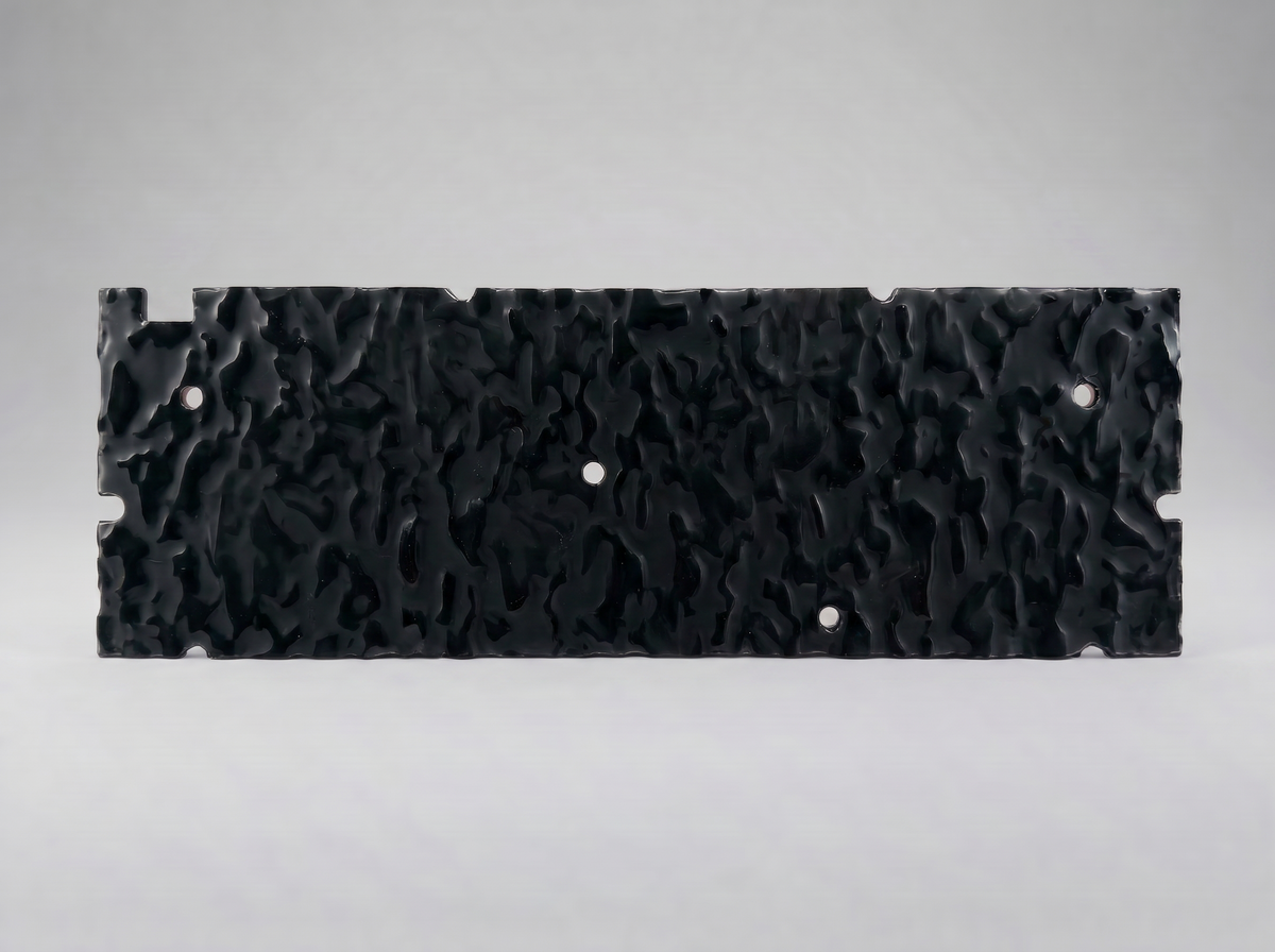 Keyzen Studio Backboard Panel for Hollow Cases Obsidian Black (Solid)