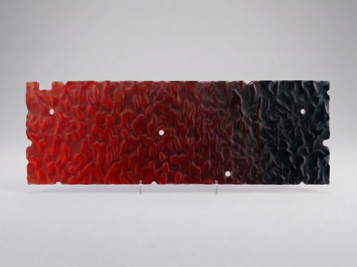 Keyzen Studio Backboard Panel for Hollow Cases Crimson Eclipse (Solid)
