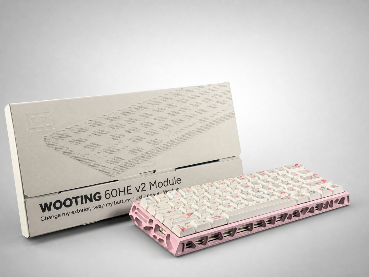 Keyzen Studio Spring Sakura X Wooting 60 HE V2