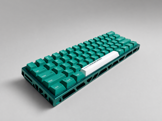 Keyzen Studio LeleLab Columbia Green X Wooting 60 HE V2