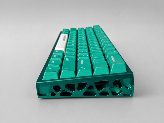 Keyzen Studio LeleLab Columbia Green X Wooting 60 HE V2