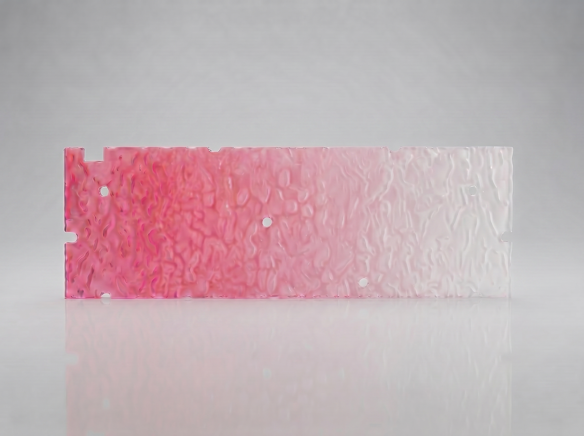 Keyzen Studio Backboard Panel for Hollow Cases Sakura Pink (Solid)